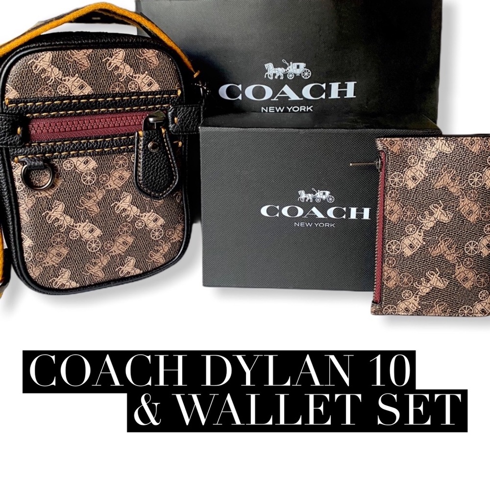 Coach Dylan 10 & Wallet Set BRAND NEW NEVER USED!